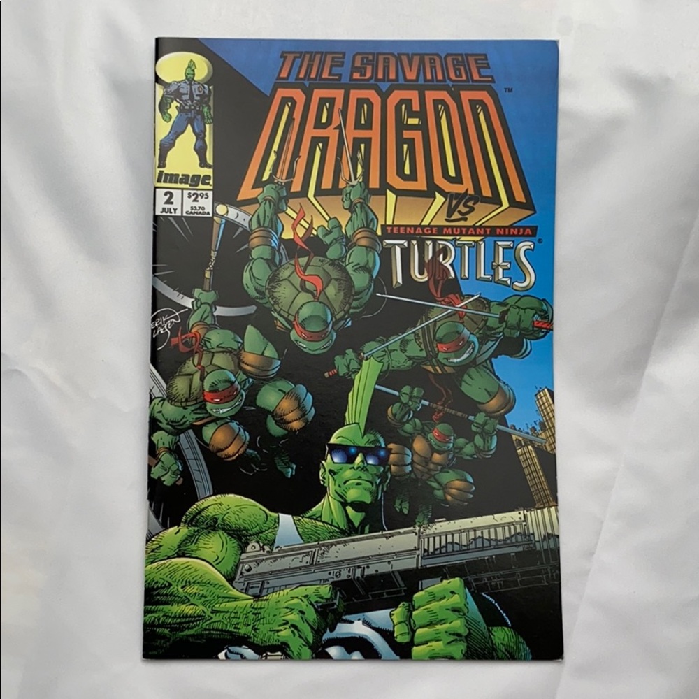 The Savage Dragon Comic Book Vol. 2 No. 2 Jul ‘93 Image Comics Vintage